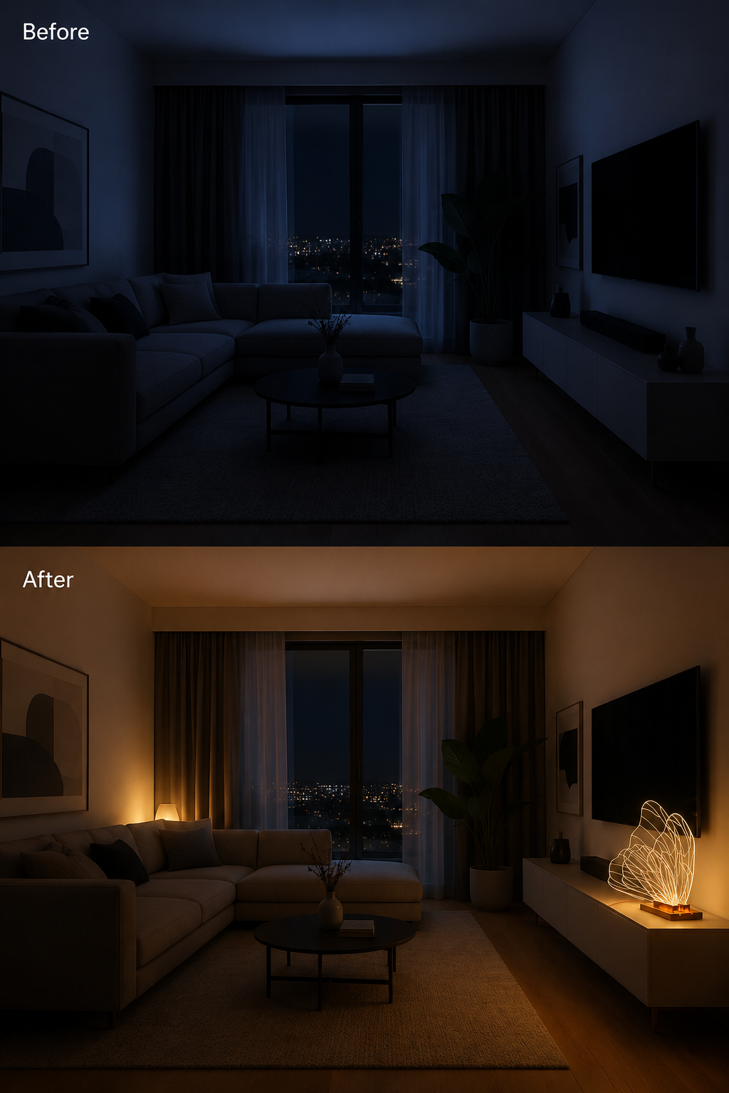 Butterfly Night Lamp