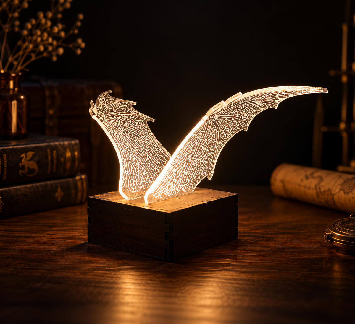 Acrylic Dragon Lamp (Coming Soon)
