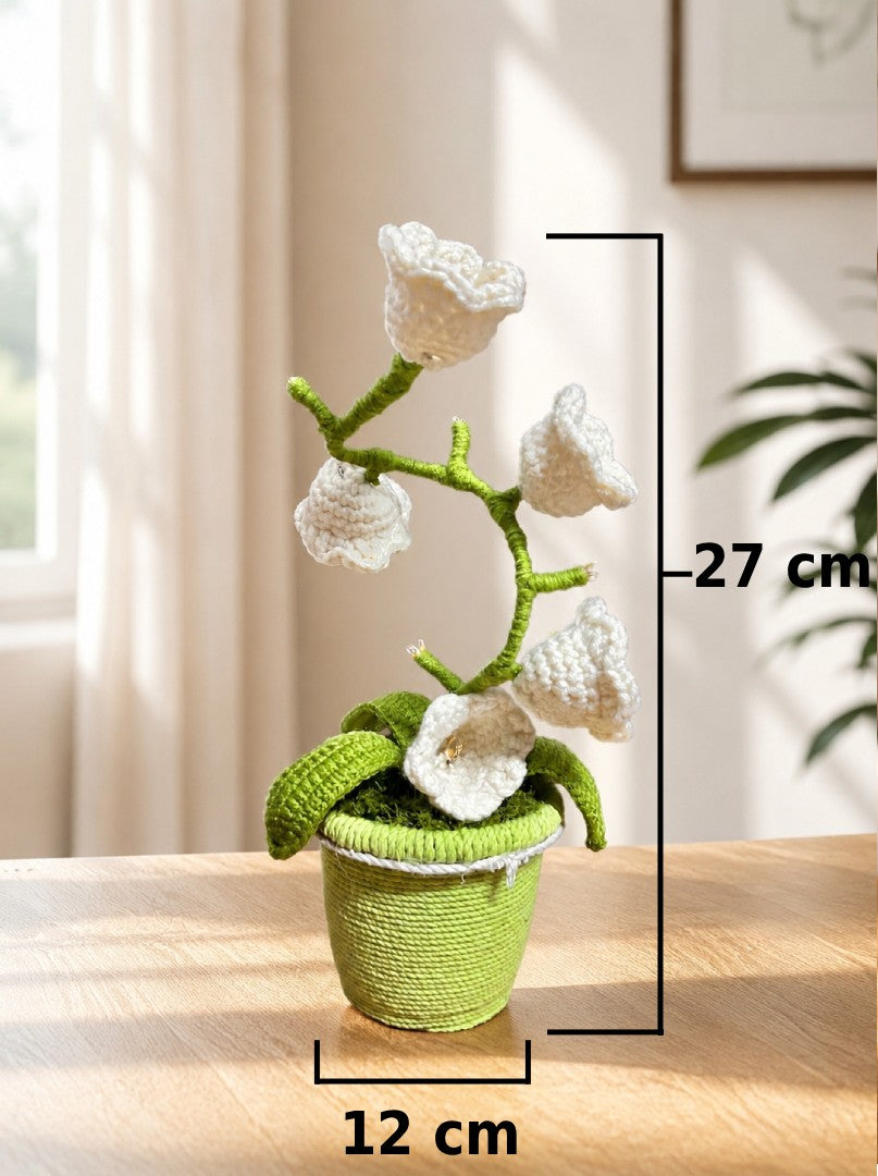 Crochet Plant Lamp